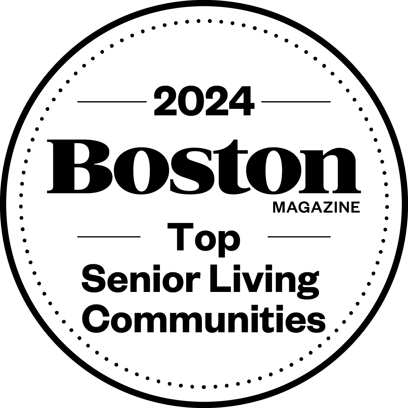 Boston magazine’s Top Senior Living Communities™ 2024